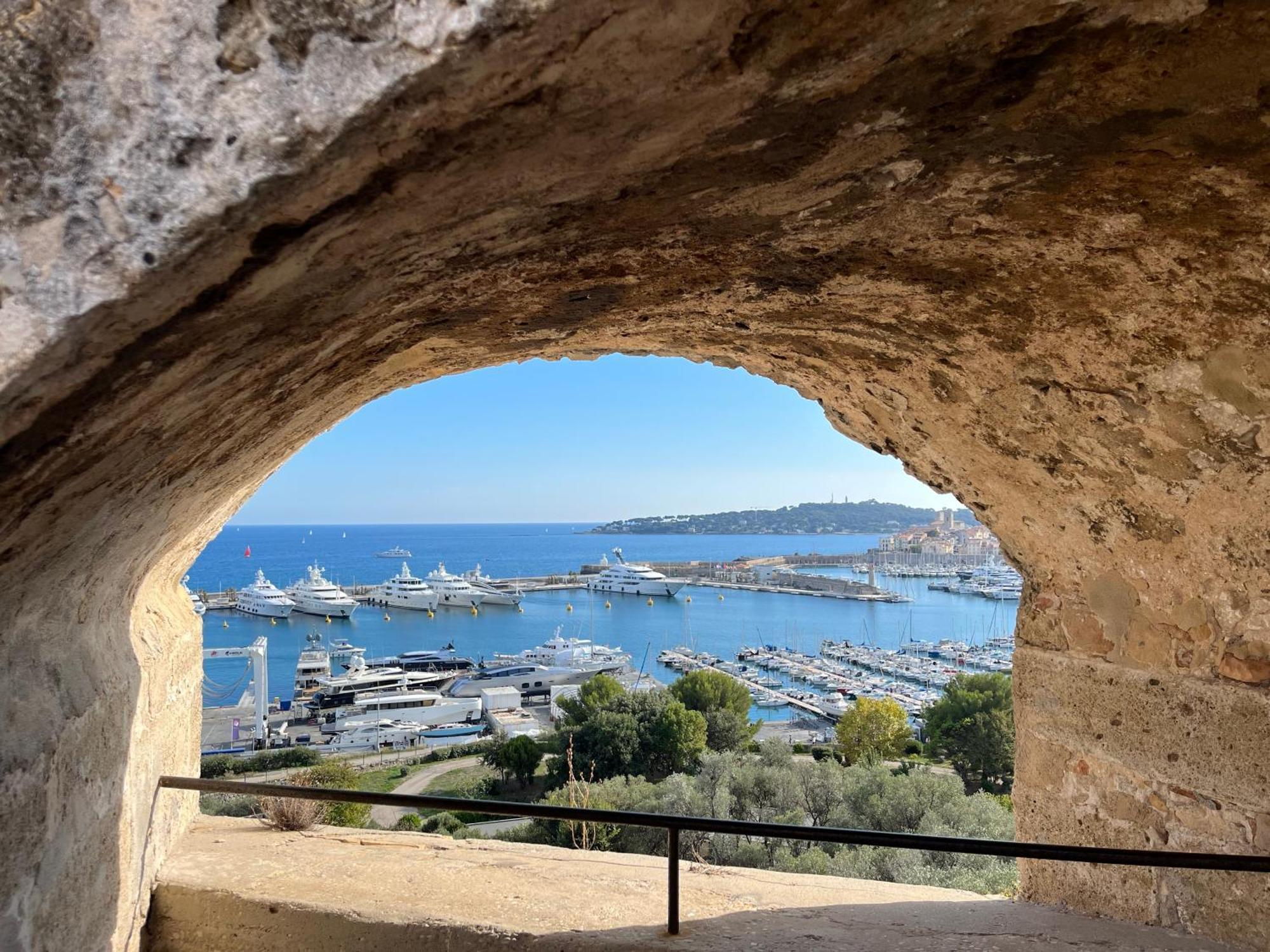 Antibes Carre D'Or Bastion Albert 1Er Vue Mer Exteriér fotografie
