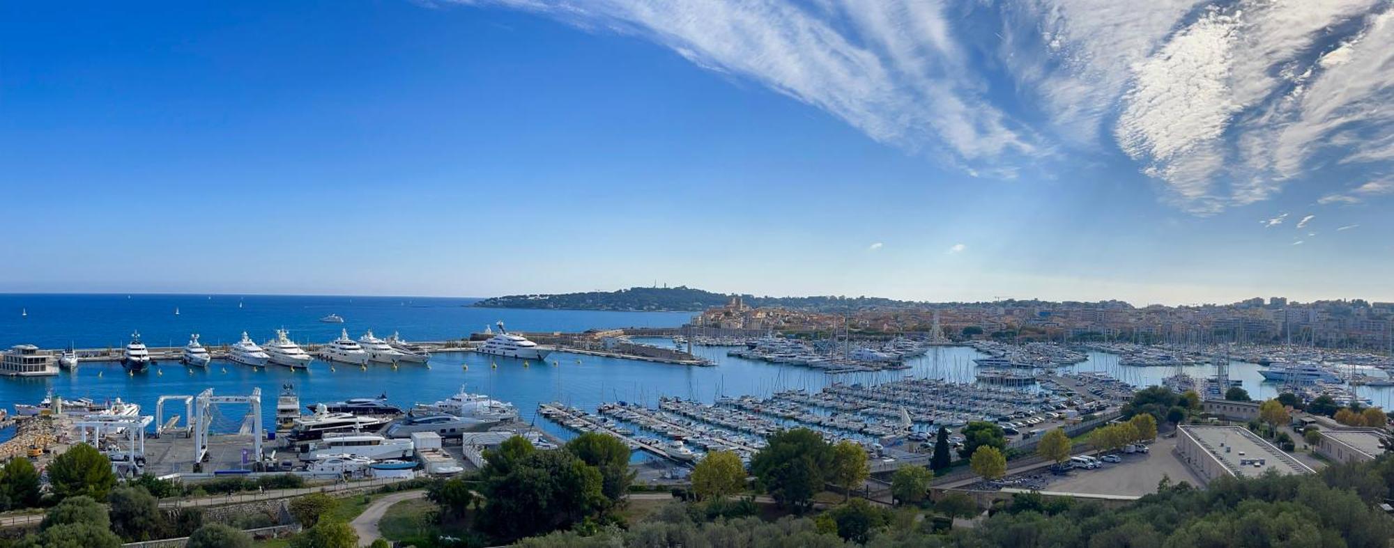 Antibes Carre D'Or Bastion Albert 1Er Vue Mer Exteriér fotografie